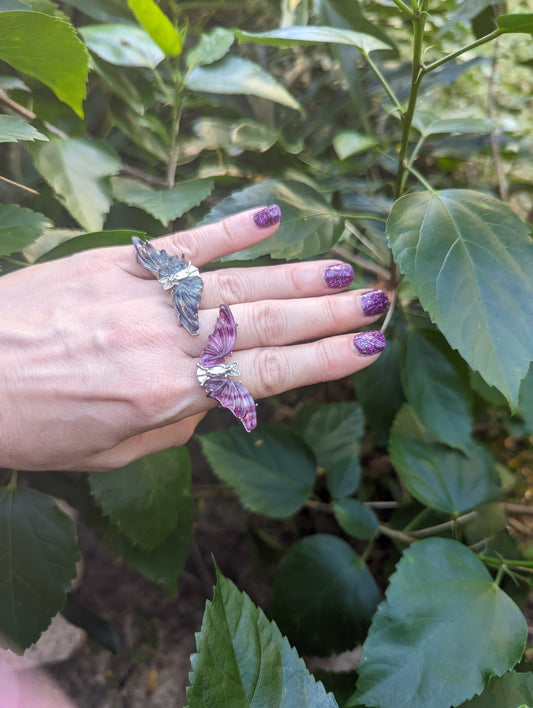 Fluorite Bat Ring