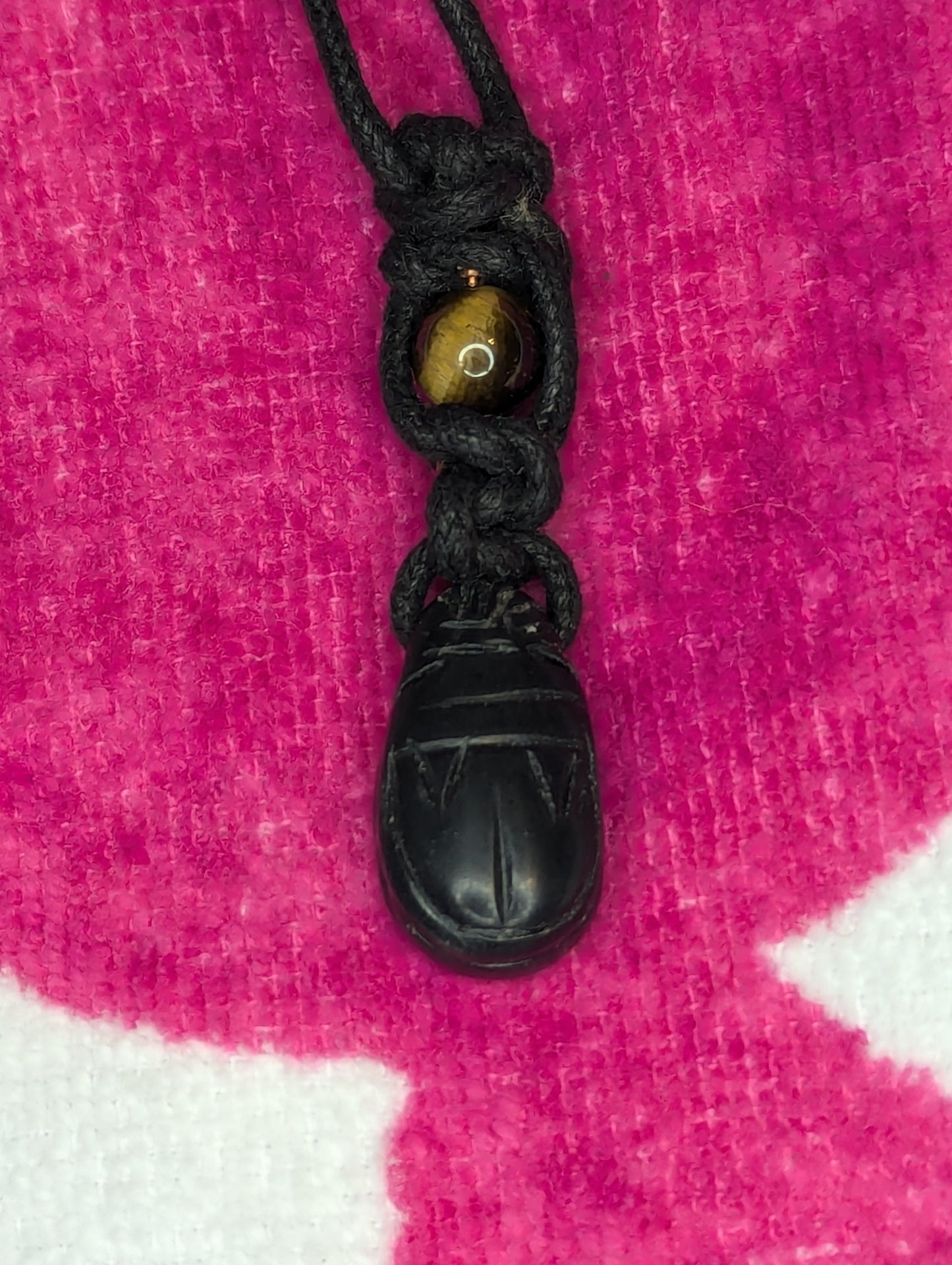 Scarab and Tiger's Eye Necklace