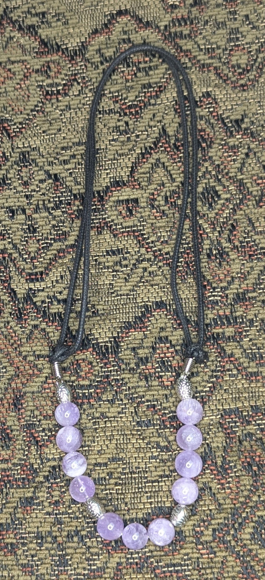 Lavender Amethyst Necklace