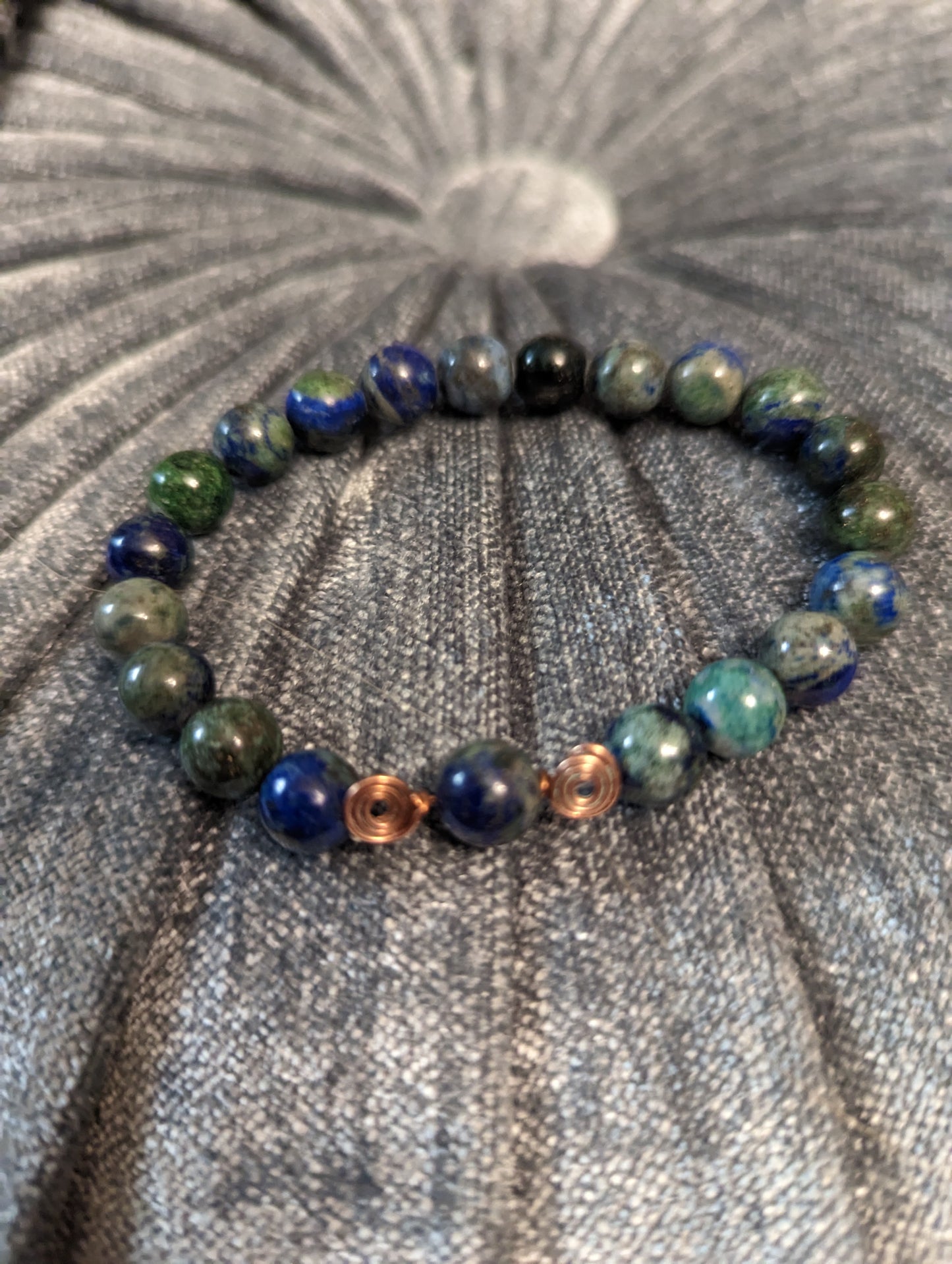 Azurite Malachite Bracelet